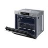 Samsung NV7B41301AS/U3 inox, beépíthető, sütőtér: 76L, grill, légkeverés, pirolitikus, sütő