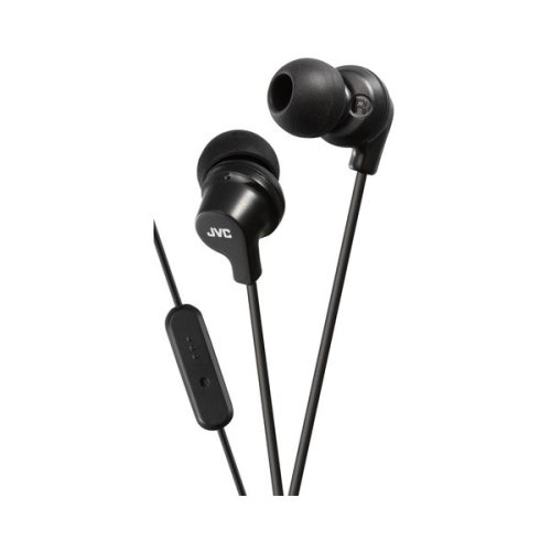 JVC HA-FR15B mikrofonos jack fekete fülhallgató
