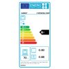 Candy FCP825XL E0/E fekete-inox, beépíthető, sütőtér: 70L, sütő