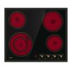 Gorenje EC642CLB fekete, beépíthető, elektromos üvegkerámia, főzőzóna: 4, beépíthető méret: 56cm, főzőlap