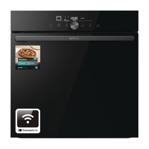 Gorenje GO66E PIZZA350C fekete, beépíthető, sütőtér: 77L, sütő
