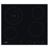 Whirlpool AKT 8601 IX fekete, beépíthető, elektromos üvegkerámia, főzőzóna: 4, beépíthető méret: 56cm, főzőlap