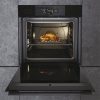 Haier HWO60SM6FS9XHP fekete, beépíthető, sütőtér: 70L, sütő