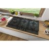 Gorenje GW951MB fekete, beépíthető, gáz, főzőzóna: 4 +1 wok égőfej, beépíthető méret: 56cm, főzőlap