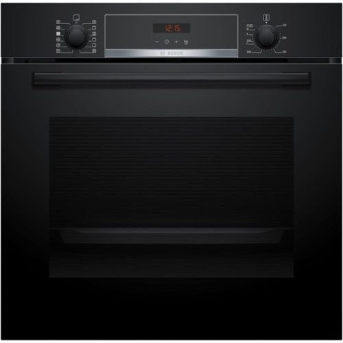 Bosch HQA574BB3 fekete, beépíthető, sütőtér: 71L, grill, légkeverés, sütő