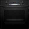 Bosch HQG572EB3 fekete, beépíthető, sütőtér: 71L, grill, légkeverés, sütő